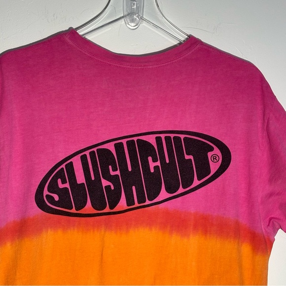 Urban Outfitters Slushcult Slant Logo Tee Size  L - Picture 9 of 10